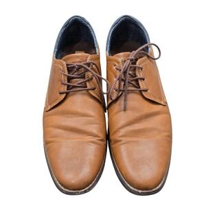 B-52 by Bulldoxer Cognac‎ PU Upper Mens Dress Shoes Size 12